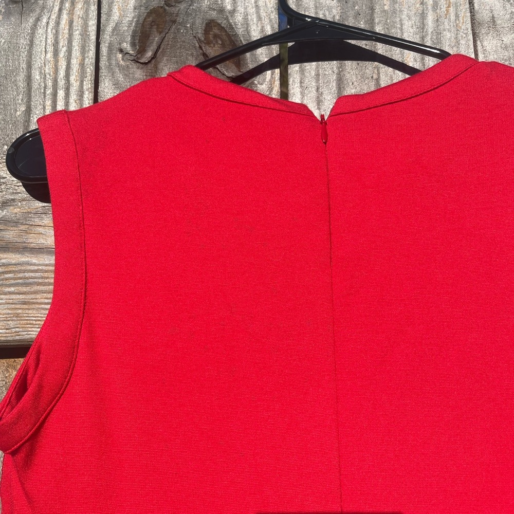 Escada Red Midi Dress - Picture 7 of 16